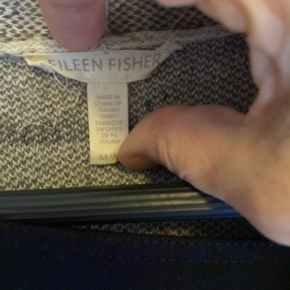 SOLD Eileen Fisher 3 piece sweater, tunic and pants classic - Picture 5 of 14